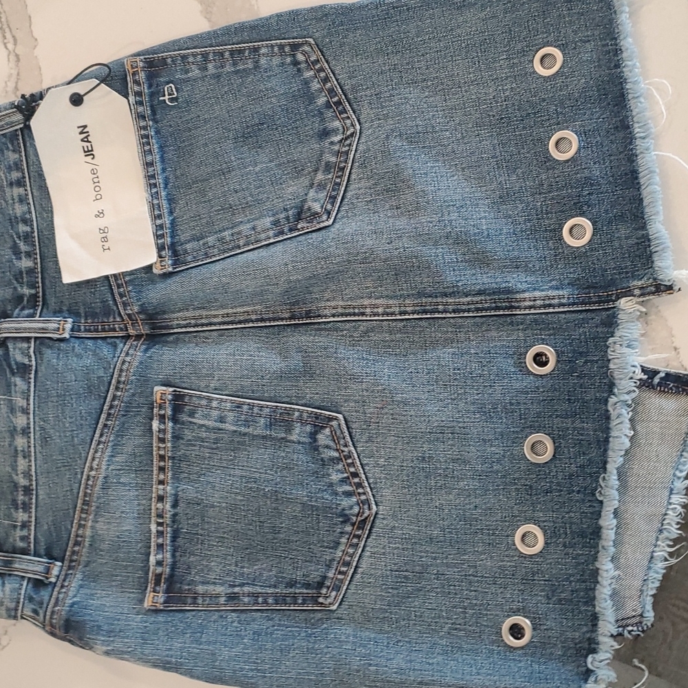 NWT Rag & Bone Willow Eyelet Dive Skirt
